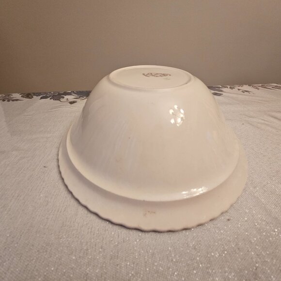 Vintage Windsor Ware Garden Bouquet Johnson Bros. Vegetable Bowl - Picture 7 of 11